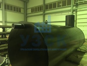 Резервуар горизонтальный стальной наземный в Туле