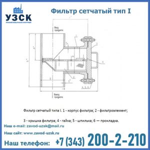 Фильтр сетчатый ФС по Т-ММ-11-2003 в Туле